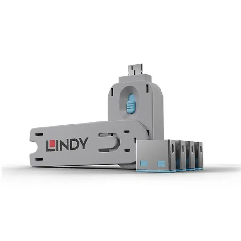 LINDY Lindy USB Port Blocker 4P