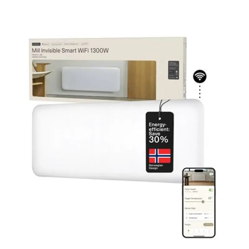 Mill Mill Invisible Smart WiFi Heater