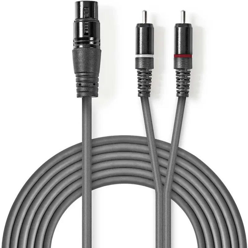 NEDIS Kabelis Nedis XLR F -
