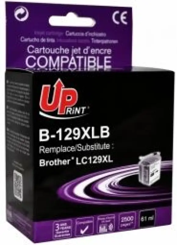 Uprint UPrint ink B-129XLB / LC-129XLBK