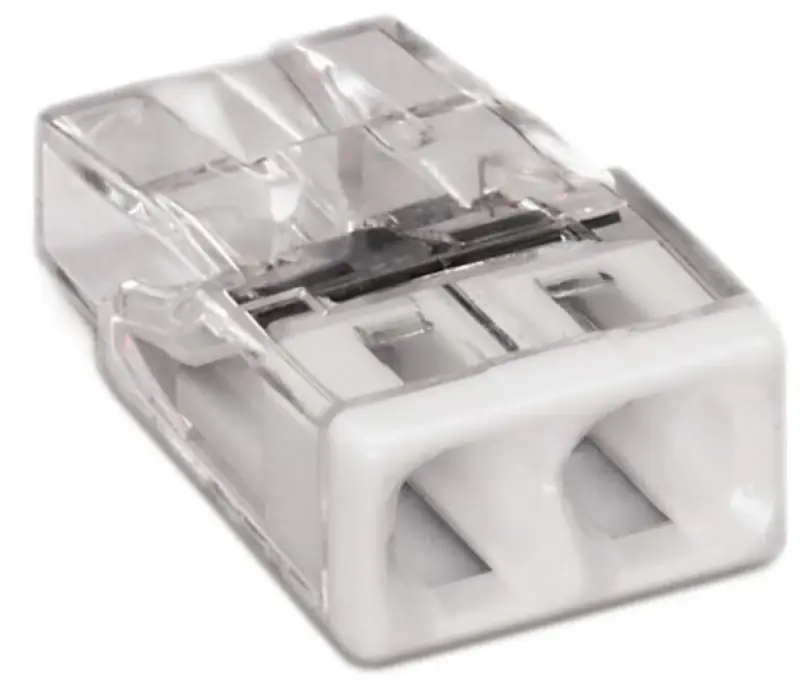 Wago 221-413 COMPACT Splicing Connector, 3-conductor