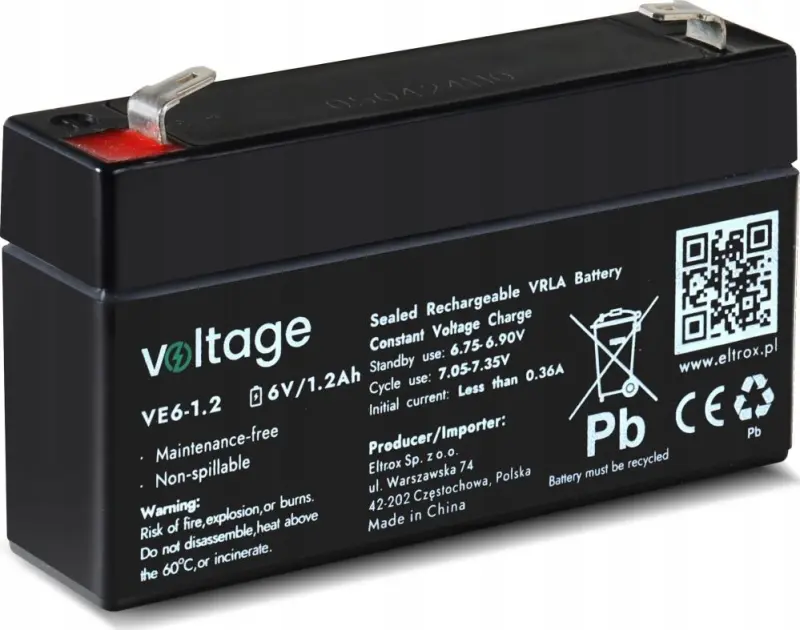 Voltage Voltage - Akumulator AGM 6V