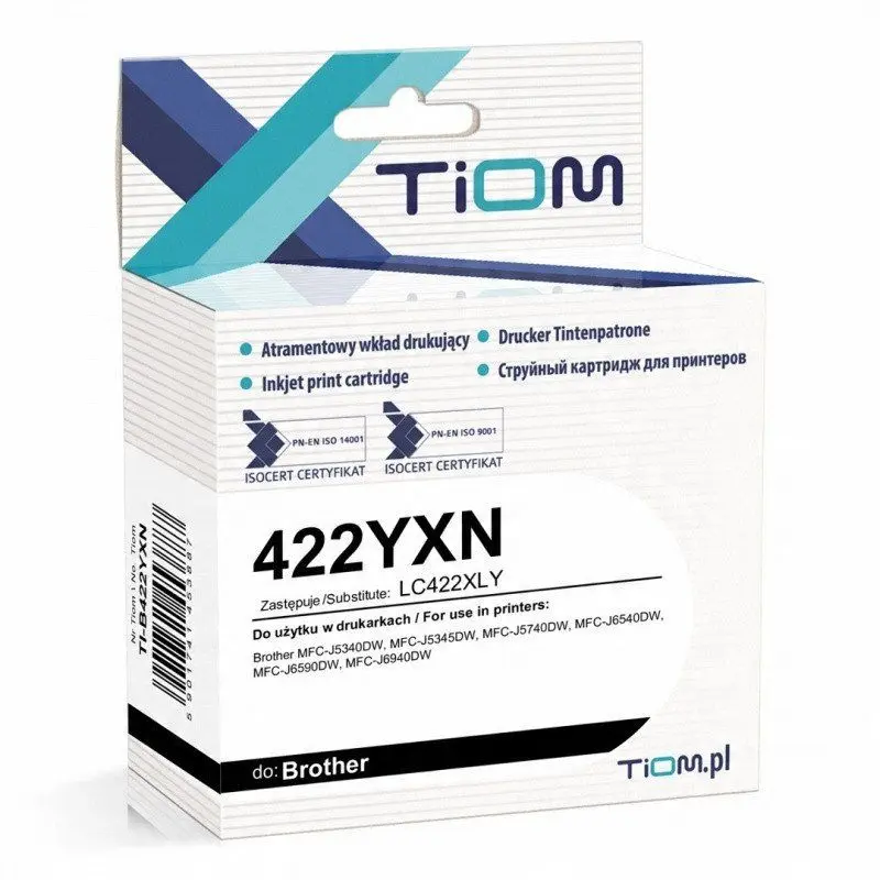 Tiom Tiom cyan ink cartridge Brother
