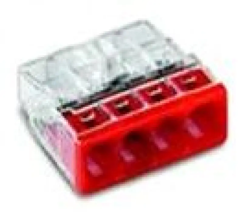 Wago 2273-204 Compact Push-Wire Connector 4-way