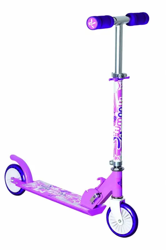 Muuwmi Muuwmi KiddyScooter Racing skrejritenis rozā