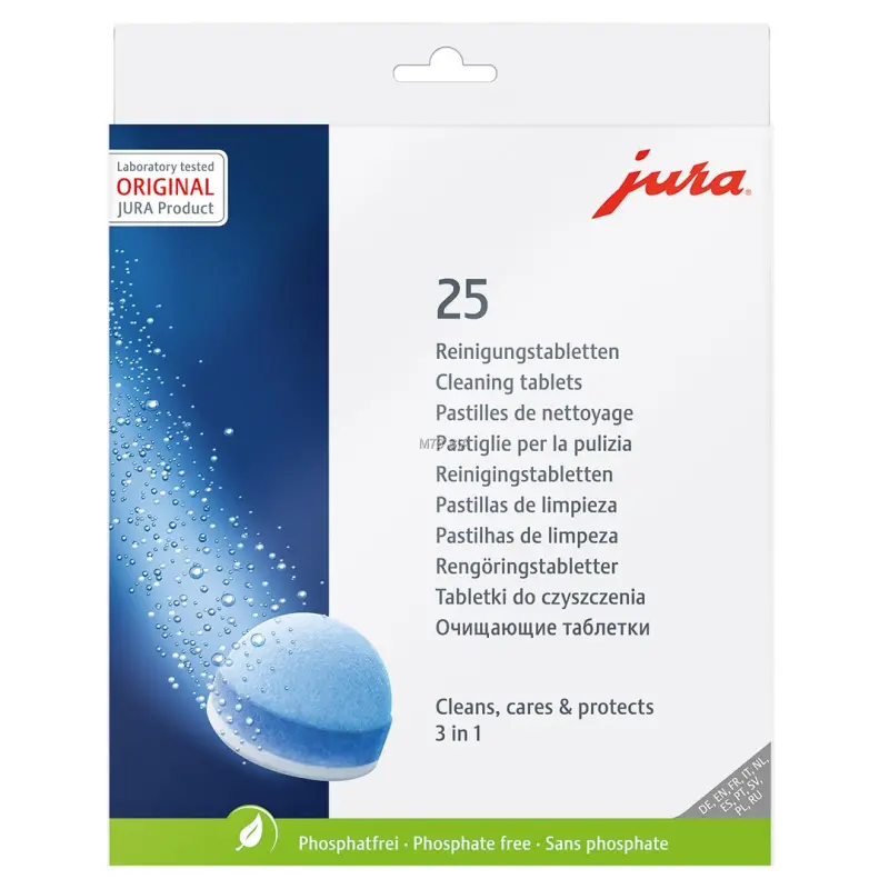 Jura Jura 3-phase cleaning tablets 25