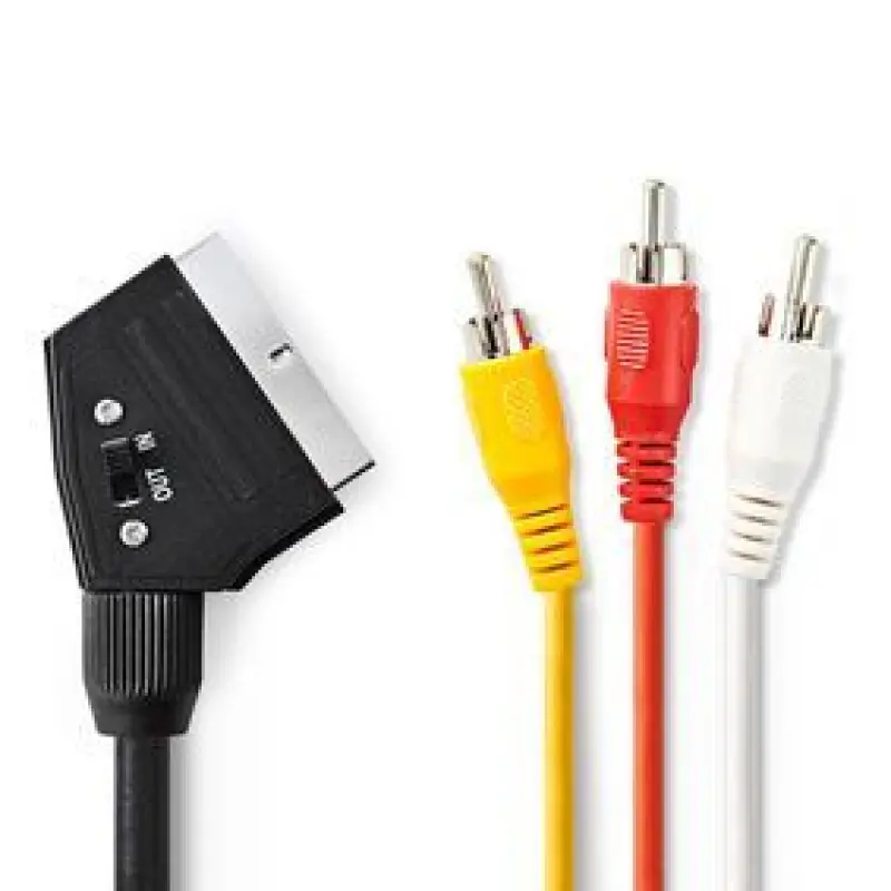 NEDIS Kabelis SCART spraudnis - 3x