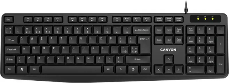 Canyon CANYON keyboard KB-1 UK Wired