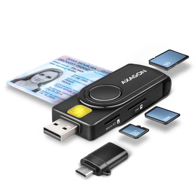 ILike AXAGON CRE-SMP2A USB Smart Card