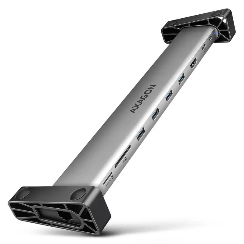 Axagon HMC-10HLS USB hub 10in1 5Gbps