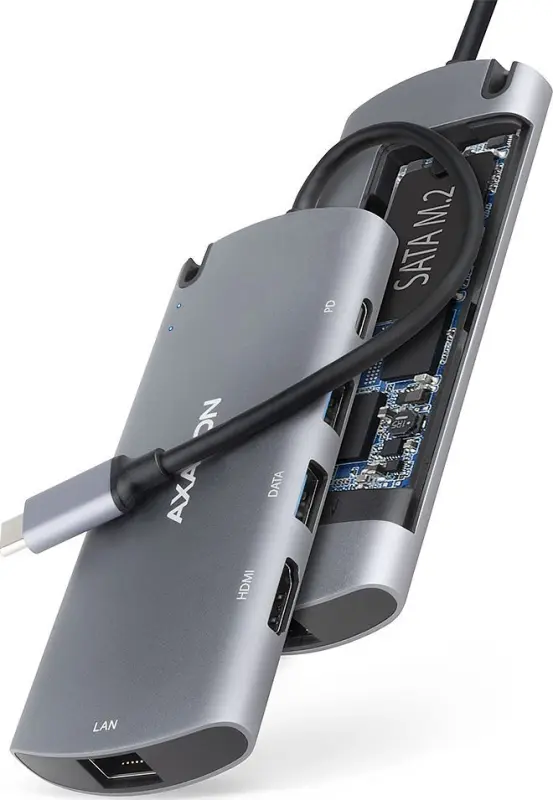 ILike AXAGON HMC-6M2 Multiport-Hub USB 3