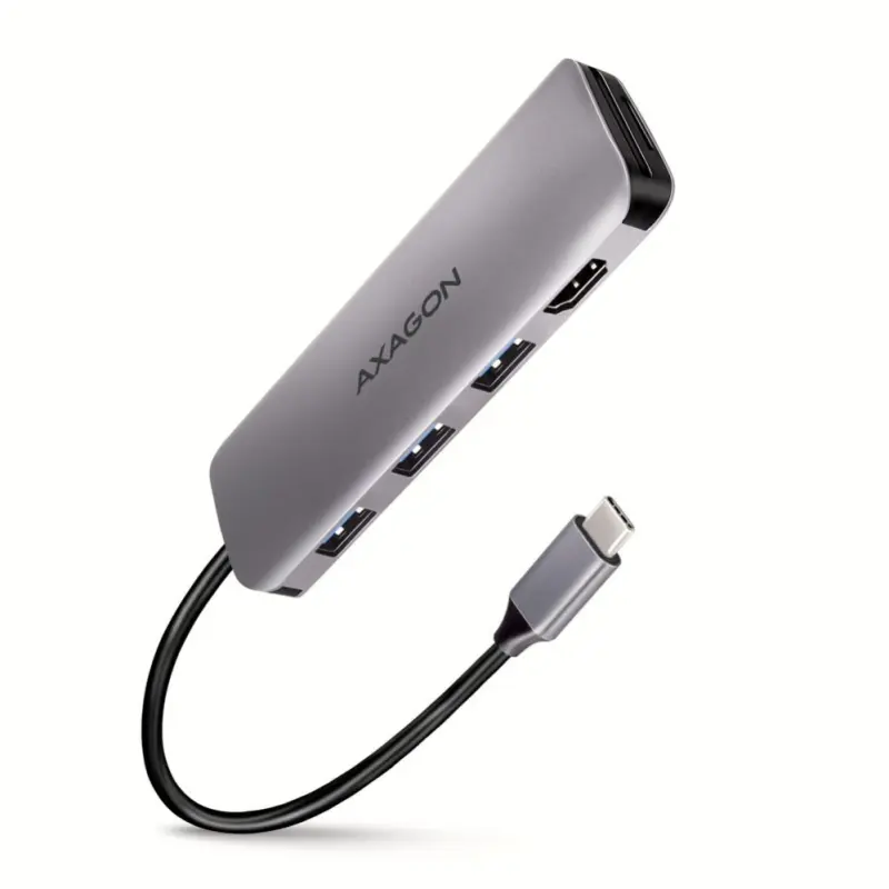 ILike AXAGON HMC-HCR3A USB-Hub 3x USB-A
