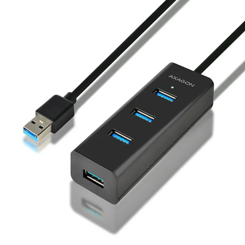 Axagon AXAGON HUE-S2BL 4x USB3.0