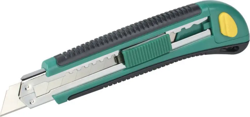 Wolfcraft Wolfcraft Lightweight 3-blade knife 18mm