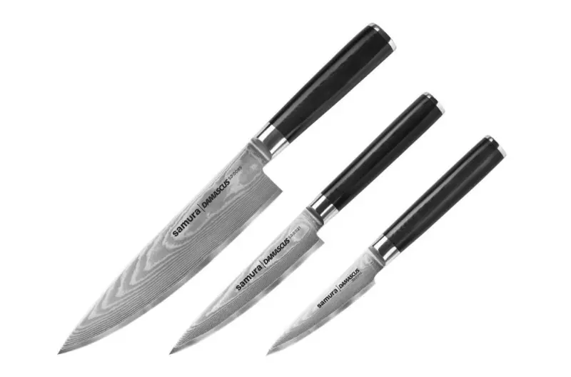SAMURA® Samura SAMURA Damascus nazu komplekts