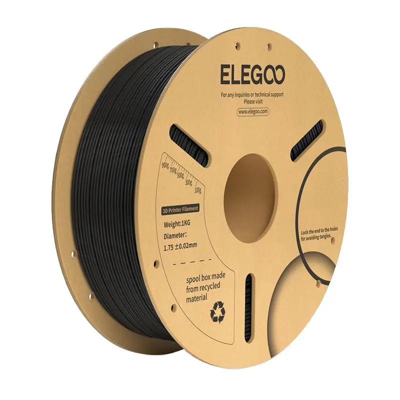 NoName ELEGOO PLA+ Filament (Black) -