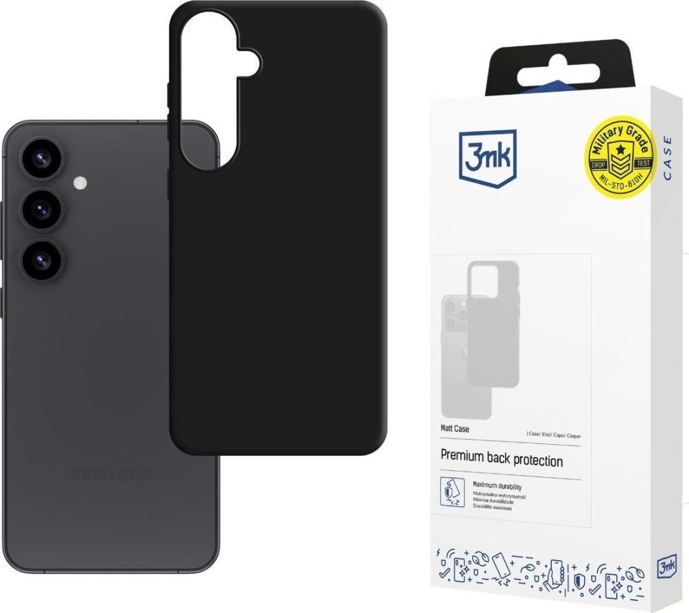 3mk Matēta Aizsargkārba Samsung Galaxy S25