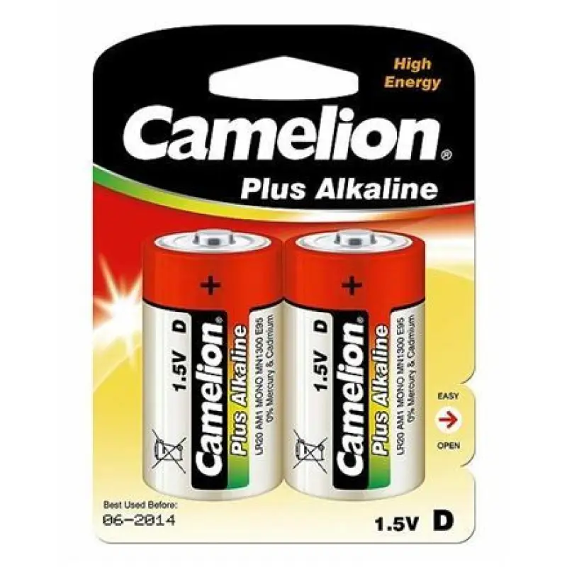 Camelion Camelion D/LR20 Plus Alkaline 2