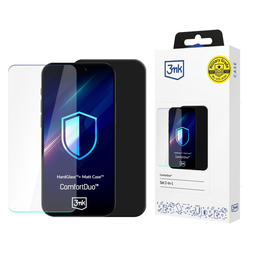 3mk ComfortDuo Matēts Melns Ekrāna Aizsargs Samsung Galaxy S26