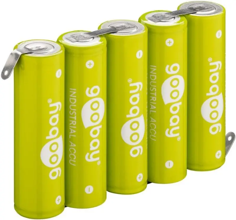 NoName Pielodejami akumulatori 5x AA (Mignon)2100mAh