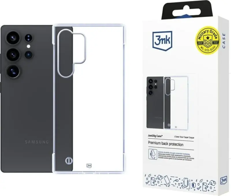 3mk Just20g Skaidrs Aizsargkaste Samsung Galaxy