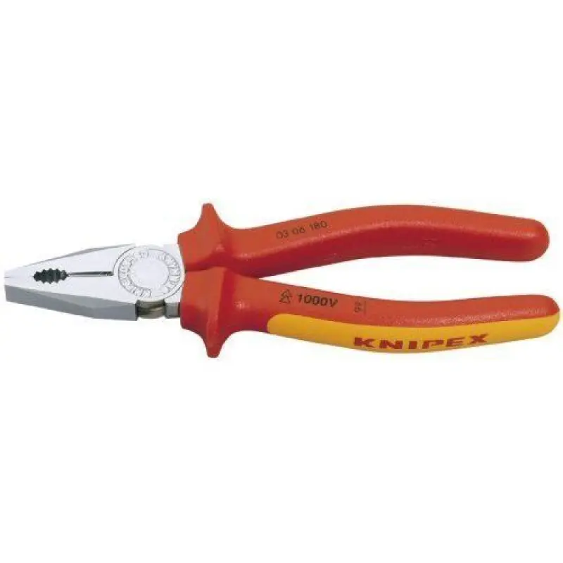 Knipex Izolētie Universālie knaibles VDE Hromēti