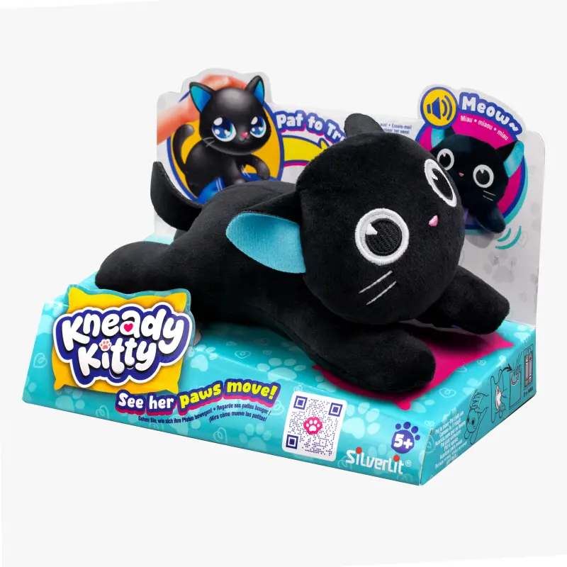 SILVERLIT Interaktīvā rotaļlieta Kneady Kitty -