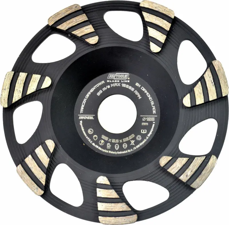 AWTools Dimanta Slīpēšanas Turbo 125mm -