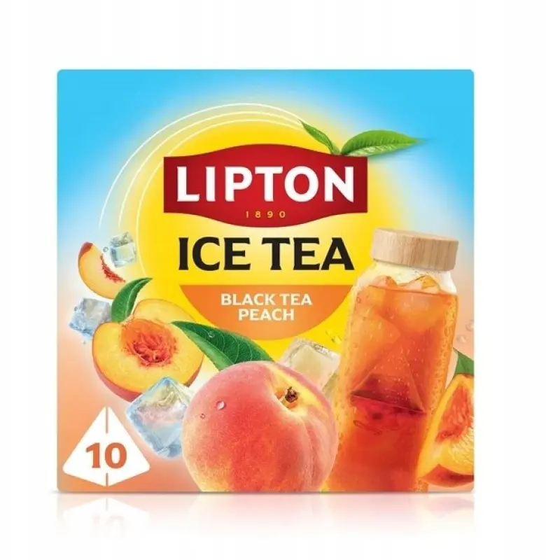 Lipton tēja aukstai pagatavošanai, persiks, 10