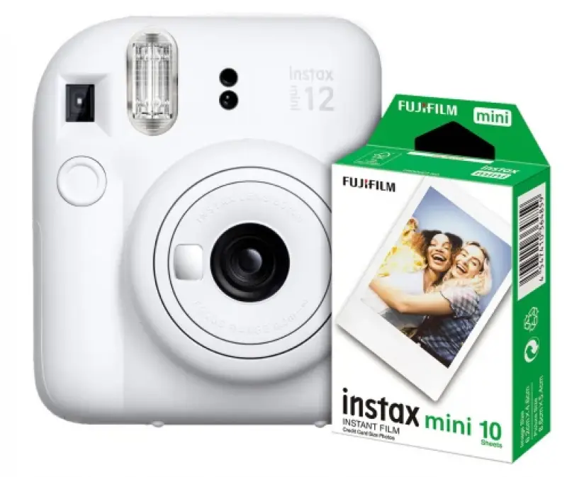 FUJIFILM Instax Mini 12 Clay White