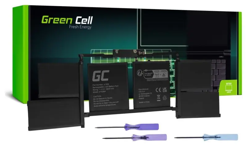 Green Cell A1820 akumulators Apple MacBook