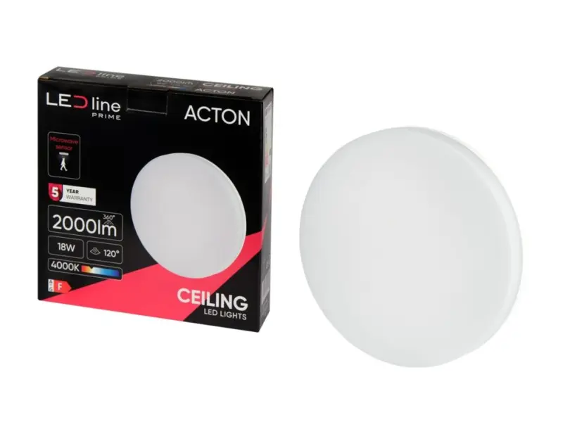 ILike LED gaismeklis virszemes montazai ACTON
