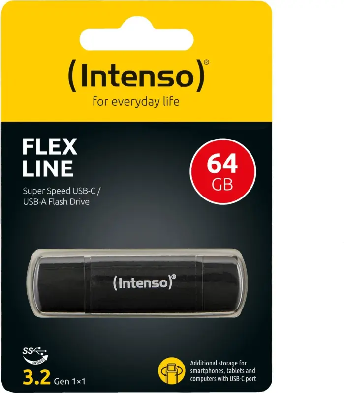 INTENSO 64GB USB-A/C 3.2 3544490
