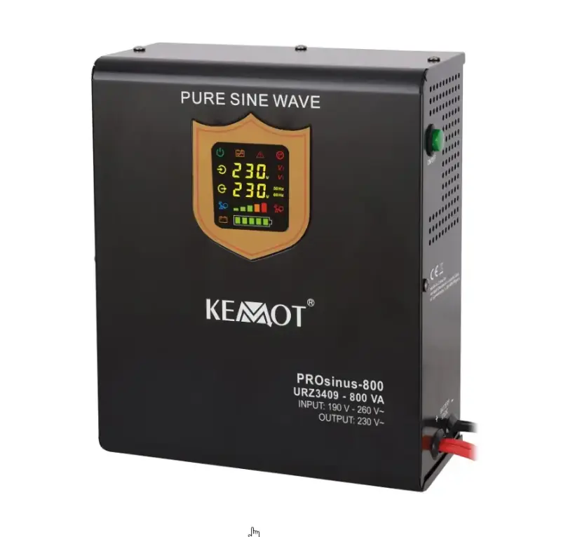 KEMOT 800VA/500W 12V/230VAC Nepārtrauktās barošanas bloks