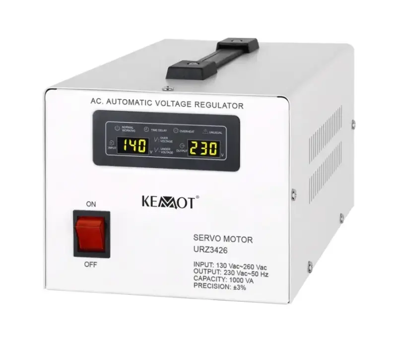 KEMOT Sprieguma stabilizators vienai fāzei  230Vac