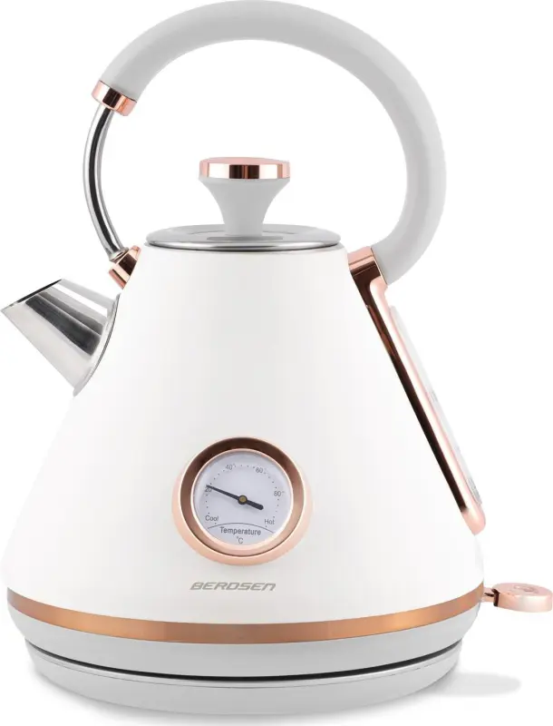 Berdsen BD-701 tējkanna — balta -