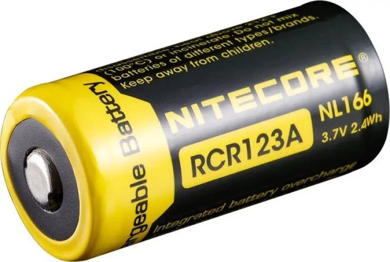 Nitecore uzlādējamais akumulators 650 mAh 3