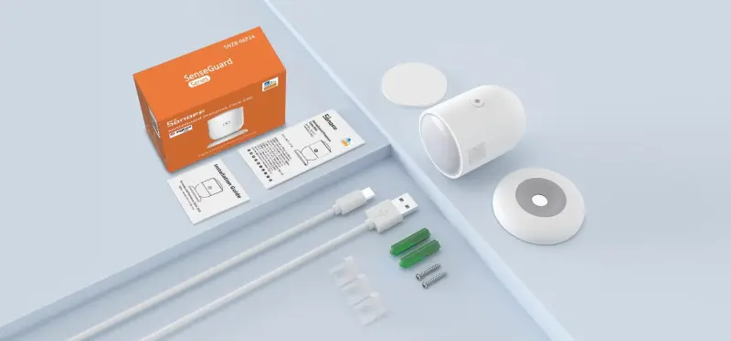 Cilvēka klātbūtnes sensors SNZB-06P24, 24 GHz