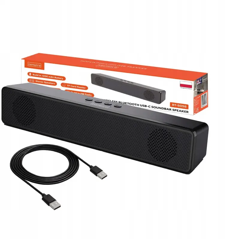 Skaļrunis Zenwire BT-S058 - 5904507521325