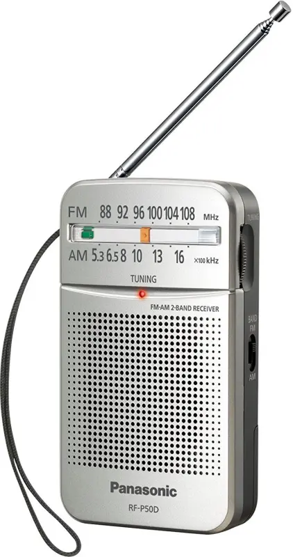 Radio Panasonic radioatskaņotājs pārnēsājams Panasonic RF-P50DEG-S