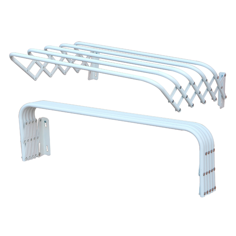 SAUBER Veļas žāvētājs sienas 4m/80cm balts
