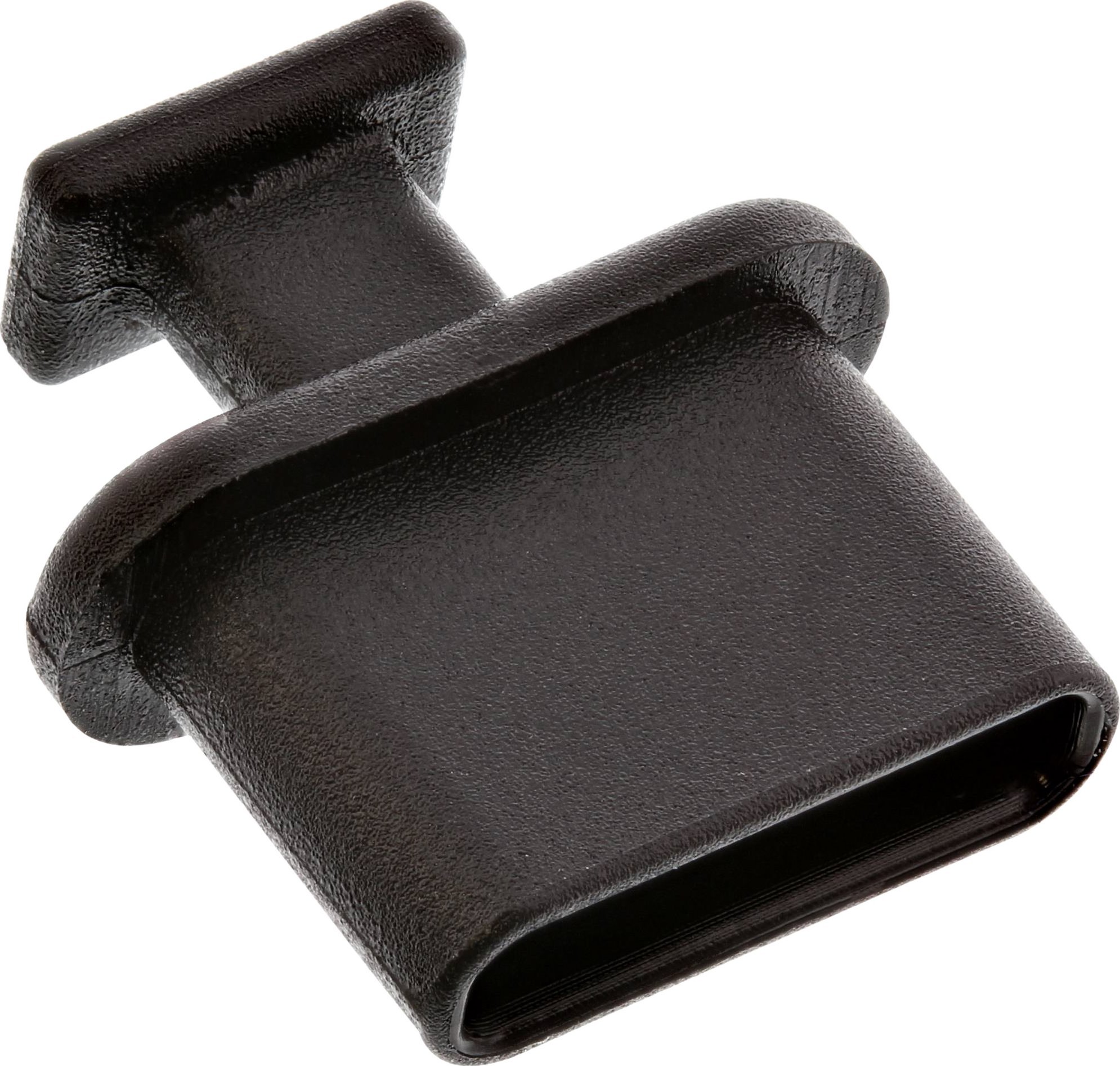 InLine InLine® putekļu aizsargs USB Type-C ligzdām, melns, 50 gab. iepakojumā