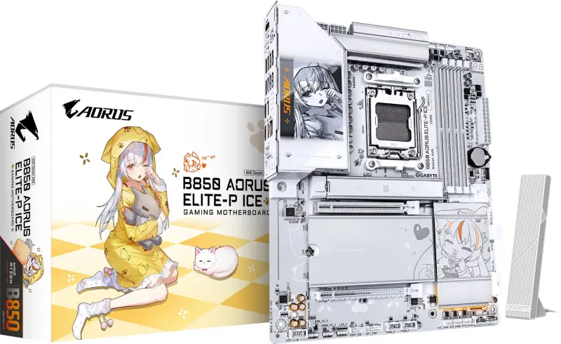 Gigabyte B850 AORUS ELITE-P ICE mātesplate