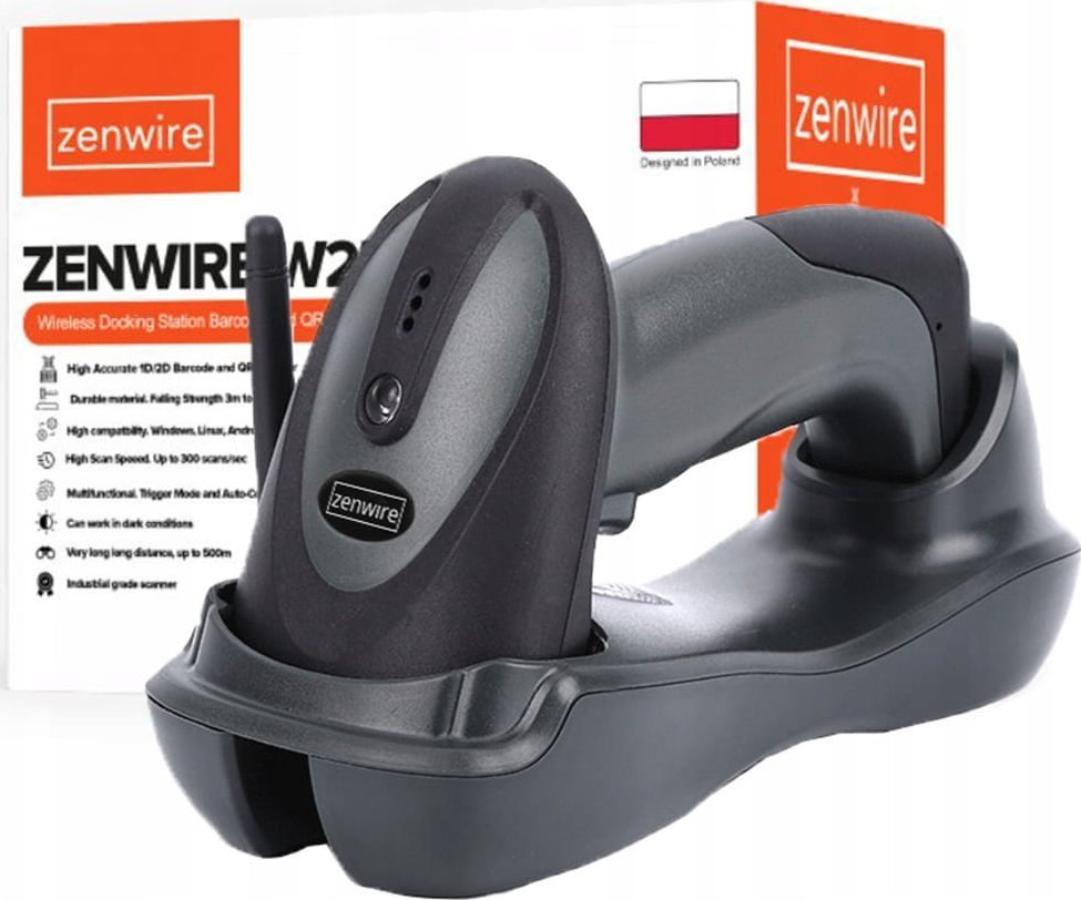 Svītrkodu skeneris Zenwire W903