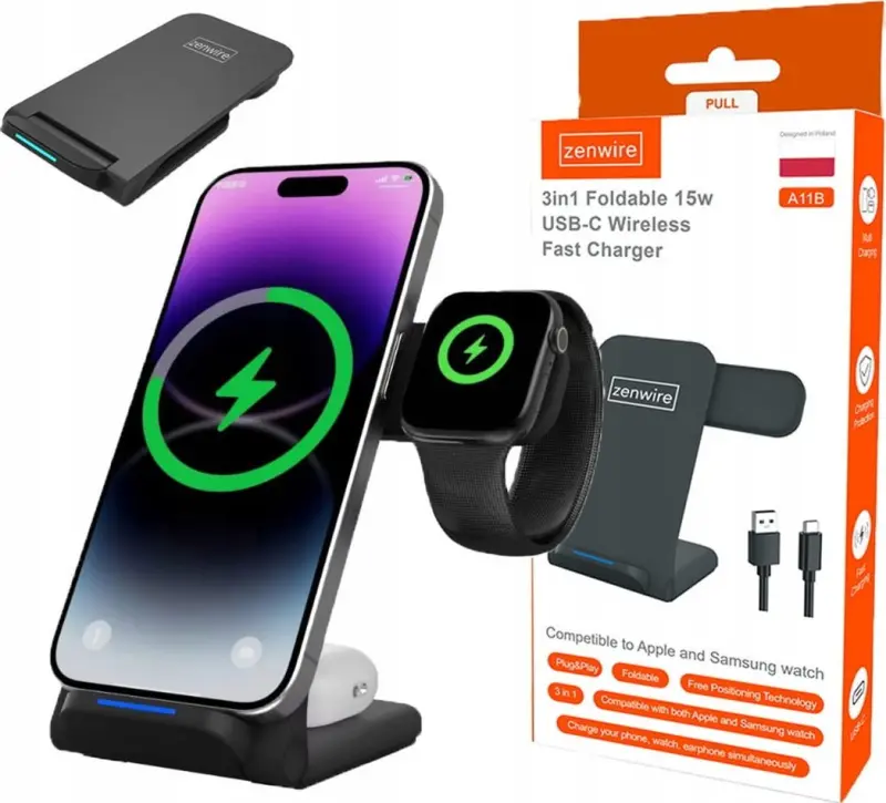 Zenwire A11B indukcijas lādētājs 3 A
