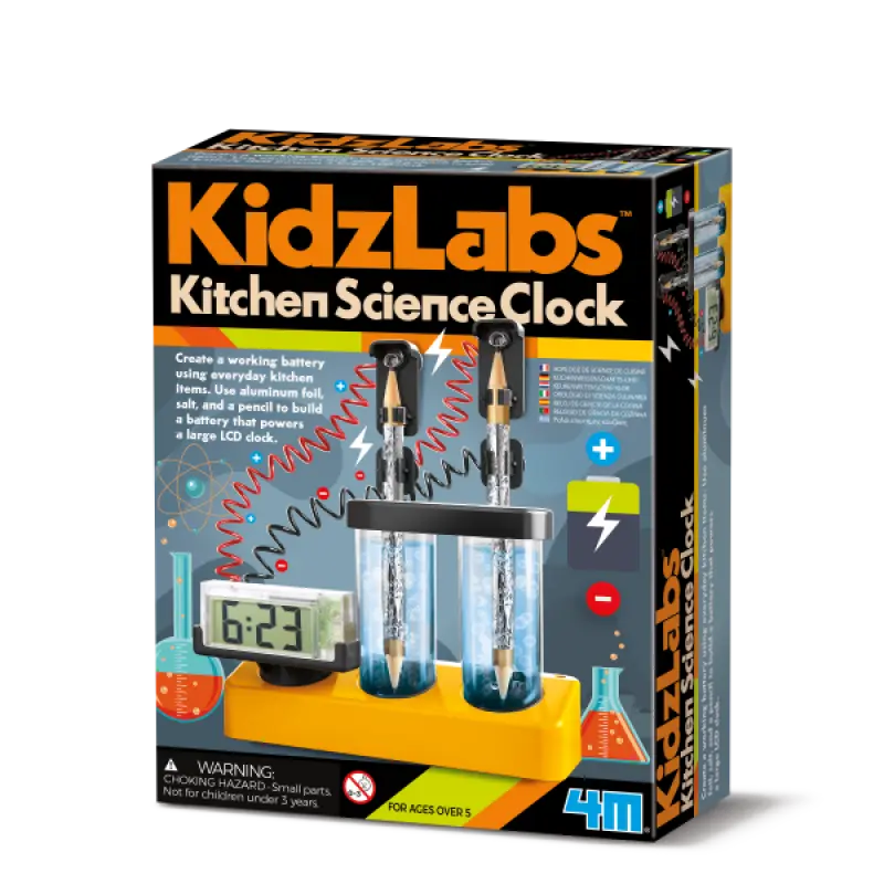 4M KidzLabs virtuves zinātnes pulkstenis -