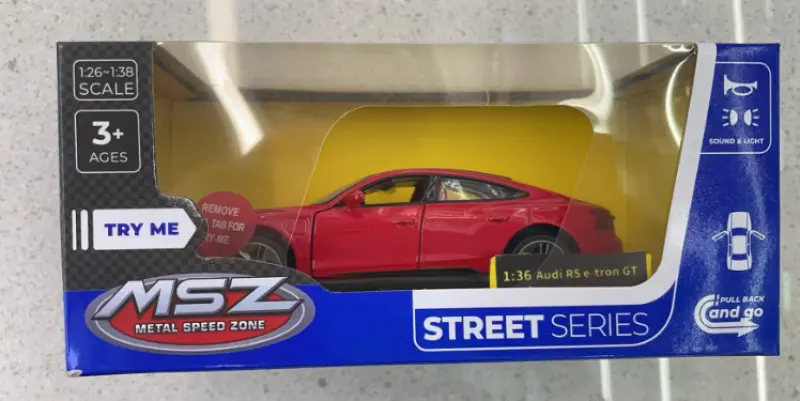 MSZ Miniatūrais modelis - Audi E-tron