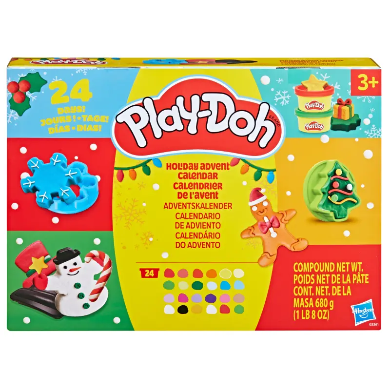 PLAY-DOH Adventes kalendārs - G3361 -