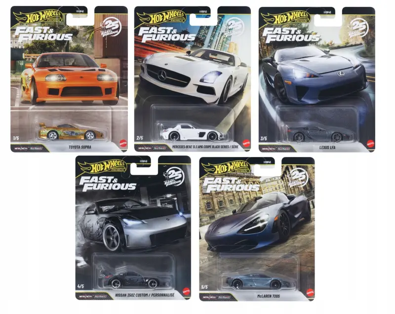 Mattel HW Premium Ātrie un niknie