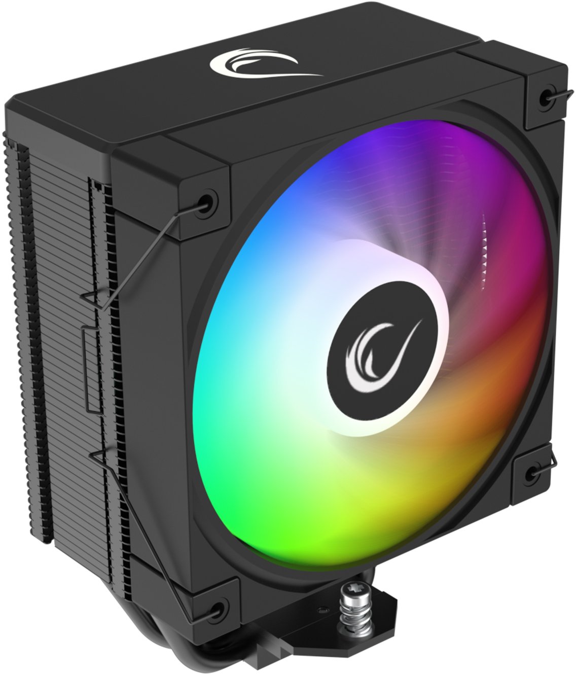 Rampage RM-C200 FROSTY ARGB melns